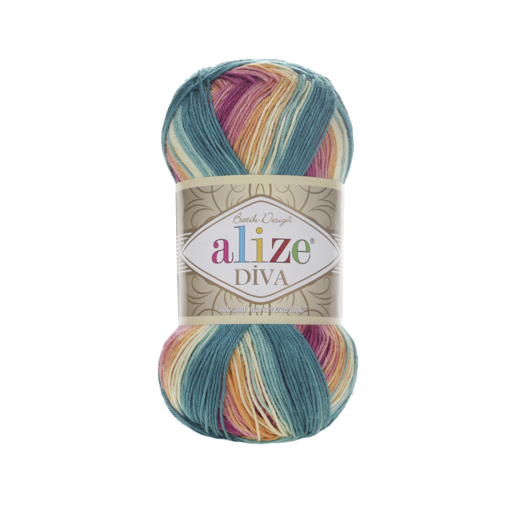 

Пряжа ALIZE Diva batik, 100 г, 350 м, 100% микрофибра, ТУ (4572), 5 мотков, Diva Batik