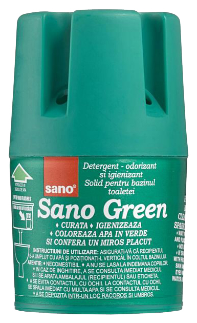 фото Средство sano green для бачка унитаза 150 г