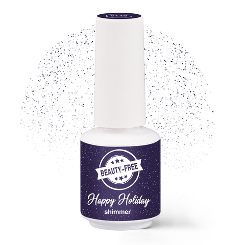 

Гель-лак BEAUTY-FREE Happy Holiday Почти полночь №140, 8 мл