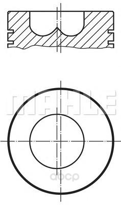 

Поршень двигателя Mahle/Knecht 0098601