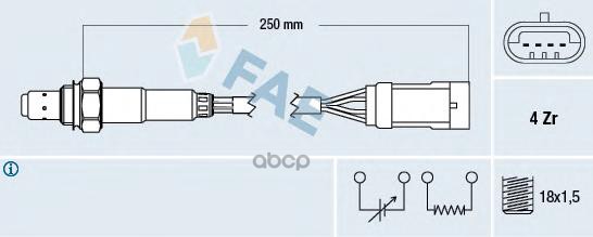 фото Лямбда-зонд fae 77151