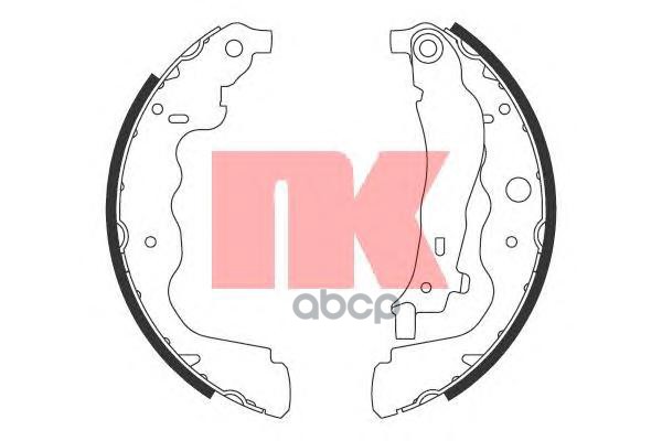 

Тормозные колодки Nk 2739787