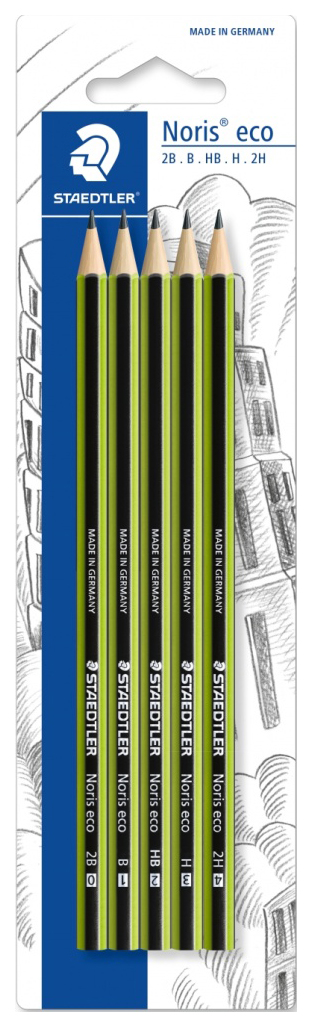 

Карандаши чернографитные Staedtler Noris Eco 24482