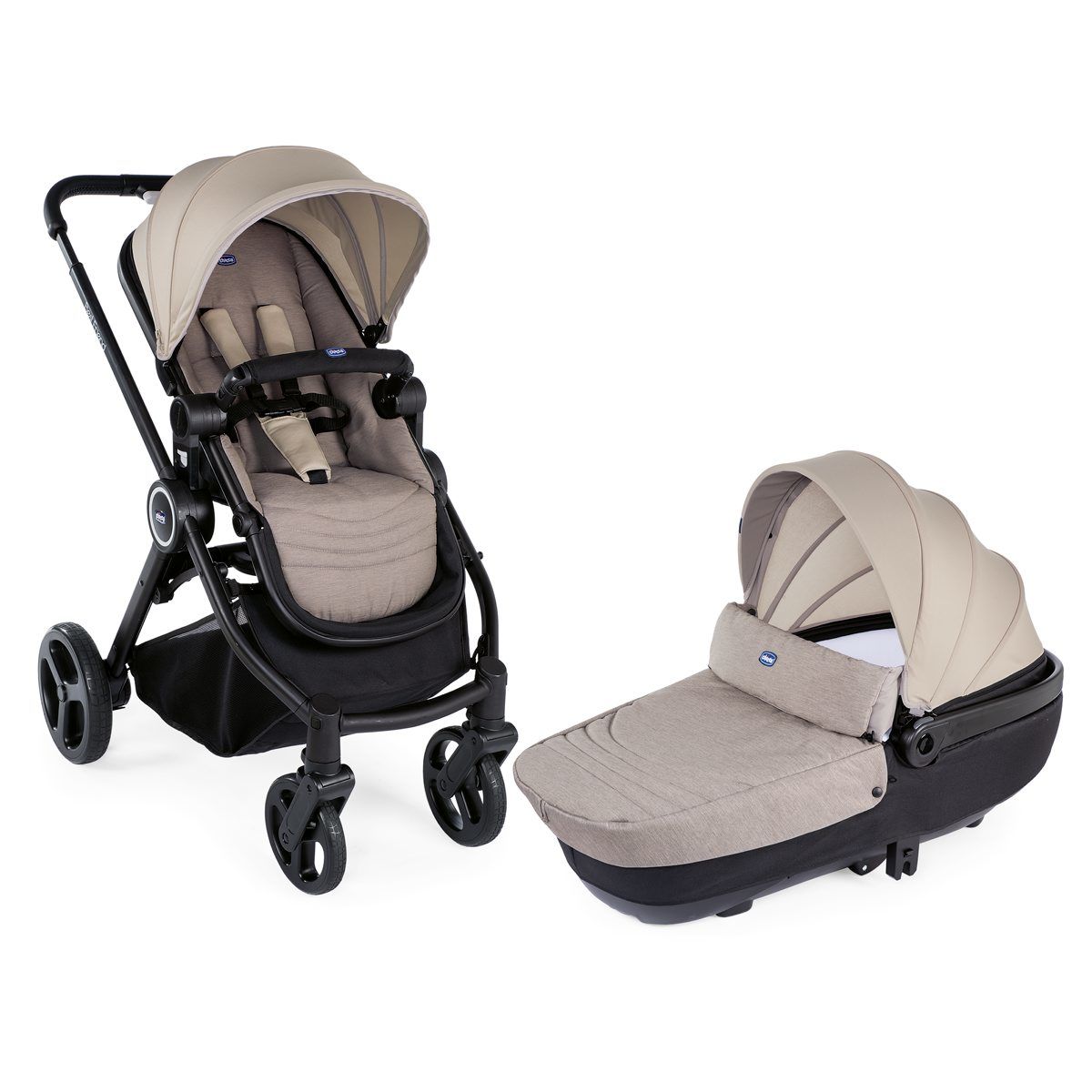 

Коляска 2 в 1 Chicco Best Friend Crossover Beige, Best Friend Crossover