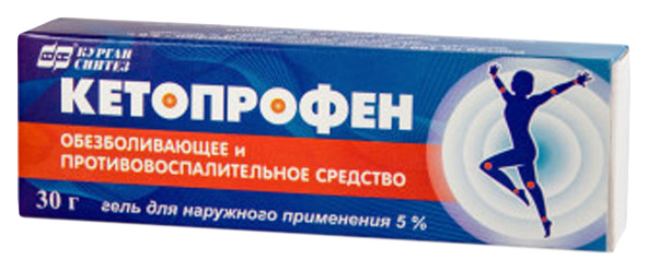 Купить Кетопрофен гель 5 % 30 г Синтез ОАО