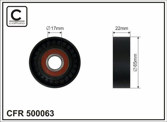 

Натяжной ролик CAFFARO 500063