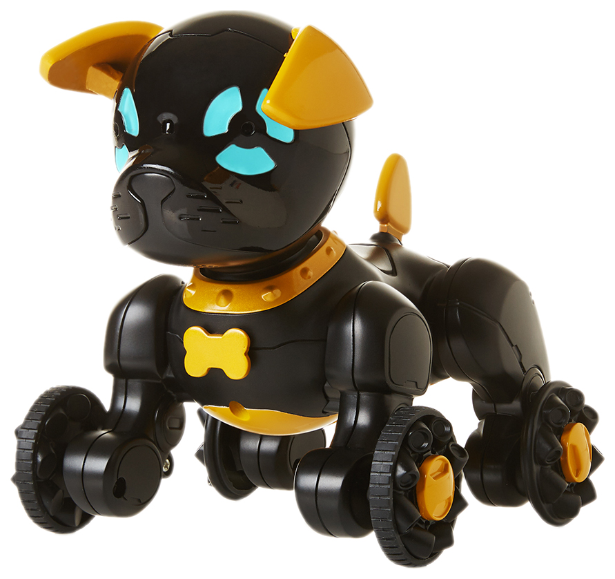 Радиоуправляемое животное для малыша WowWee Щенок Чиппи 2804-3819 Черное животное радиоуправляемое