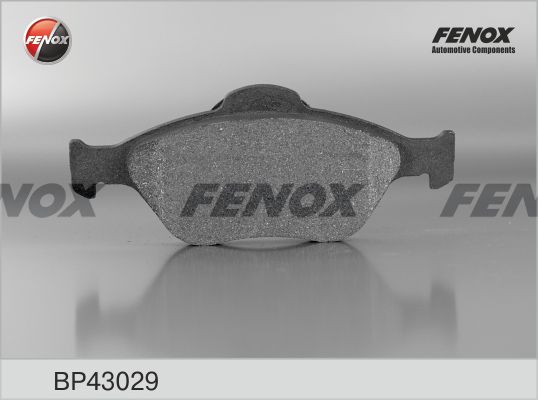 фото Комплект тормозных колодок, дисковый тормоз fenox bp43029