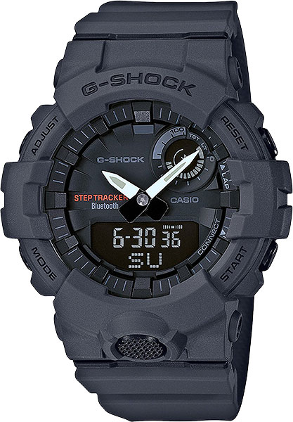 фото Японские спортивные наручные часы casio g-shock gba-800-8a с хронографом