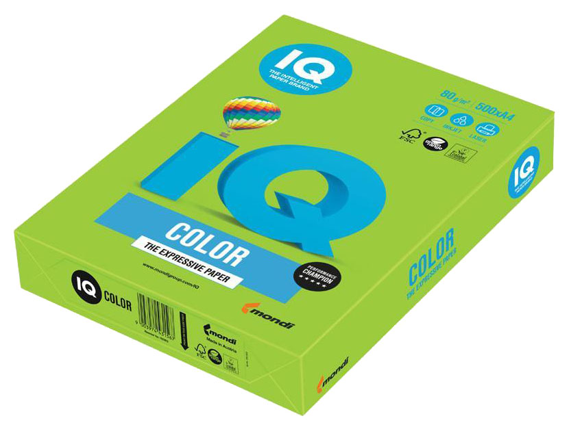 Бумага для офисной техники IQ LG46 Color А4 80 г/м2