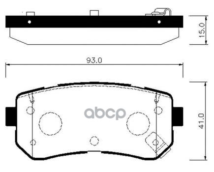 

Тормозные колодки HSB HP1048