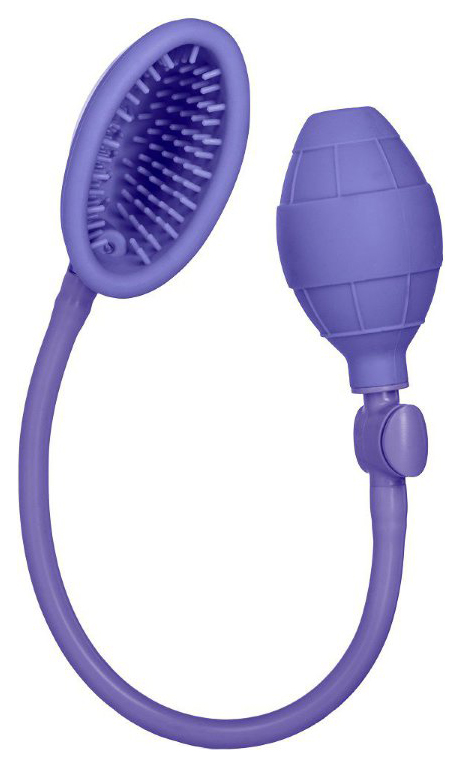 Фиолетовая помпа для клитора Silicone Clitoral Pump