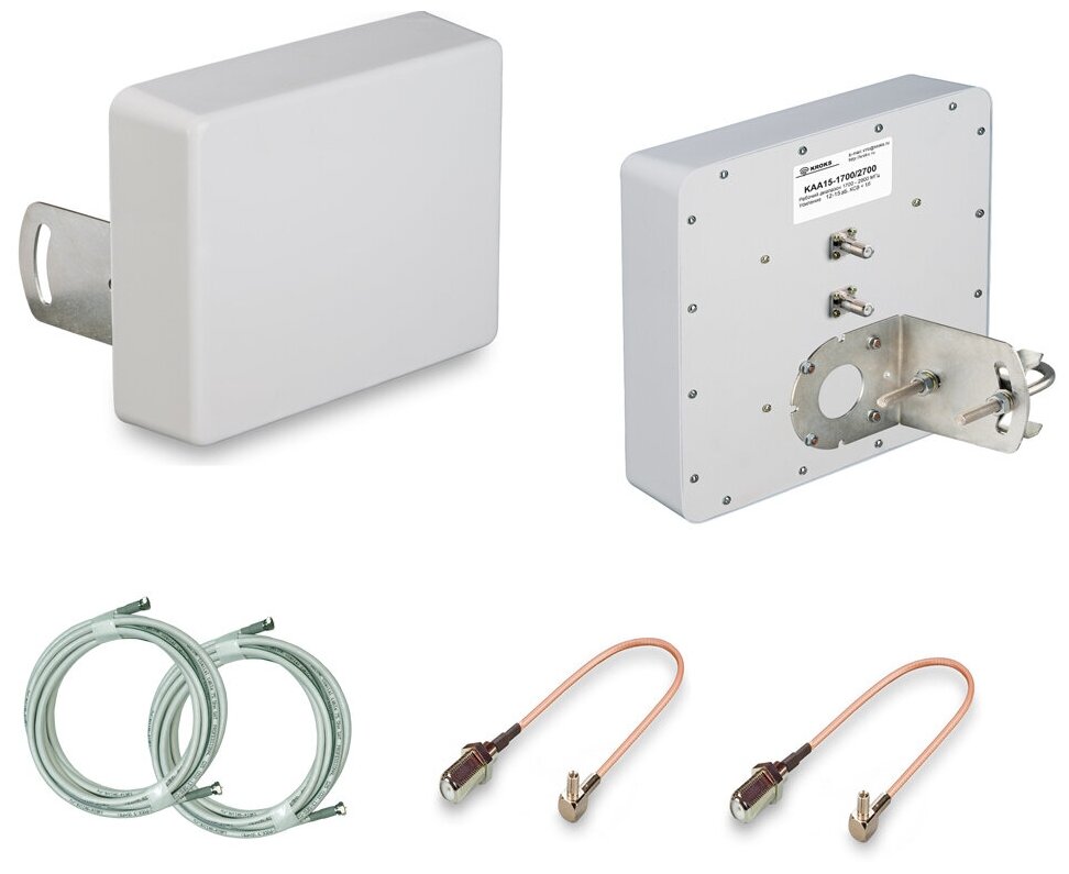 

Широкополосная 3G/4G MIMO антенна KAA15-1700/2700+2, KAA15-1700/2700