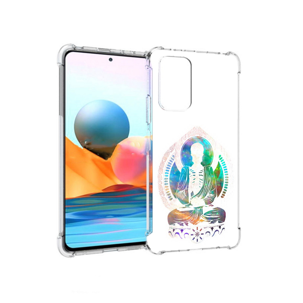 

Чехол MyPads Tocco для Xiaomi Redmi Note 10 Pro умный скелет (PT158414.284.653), Прозрачный, Tocco