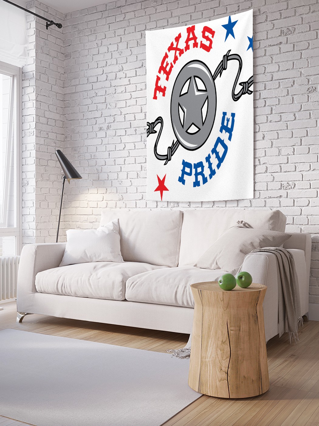 

Вертикальное фотопанно на стену JoyArty Гордость Техаса 150x200 см, Гордость Техаса