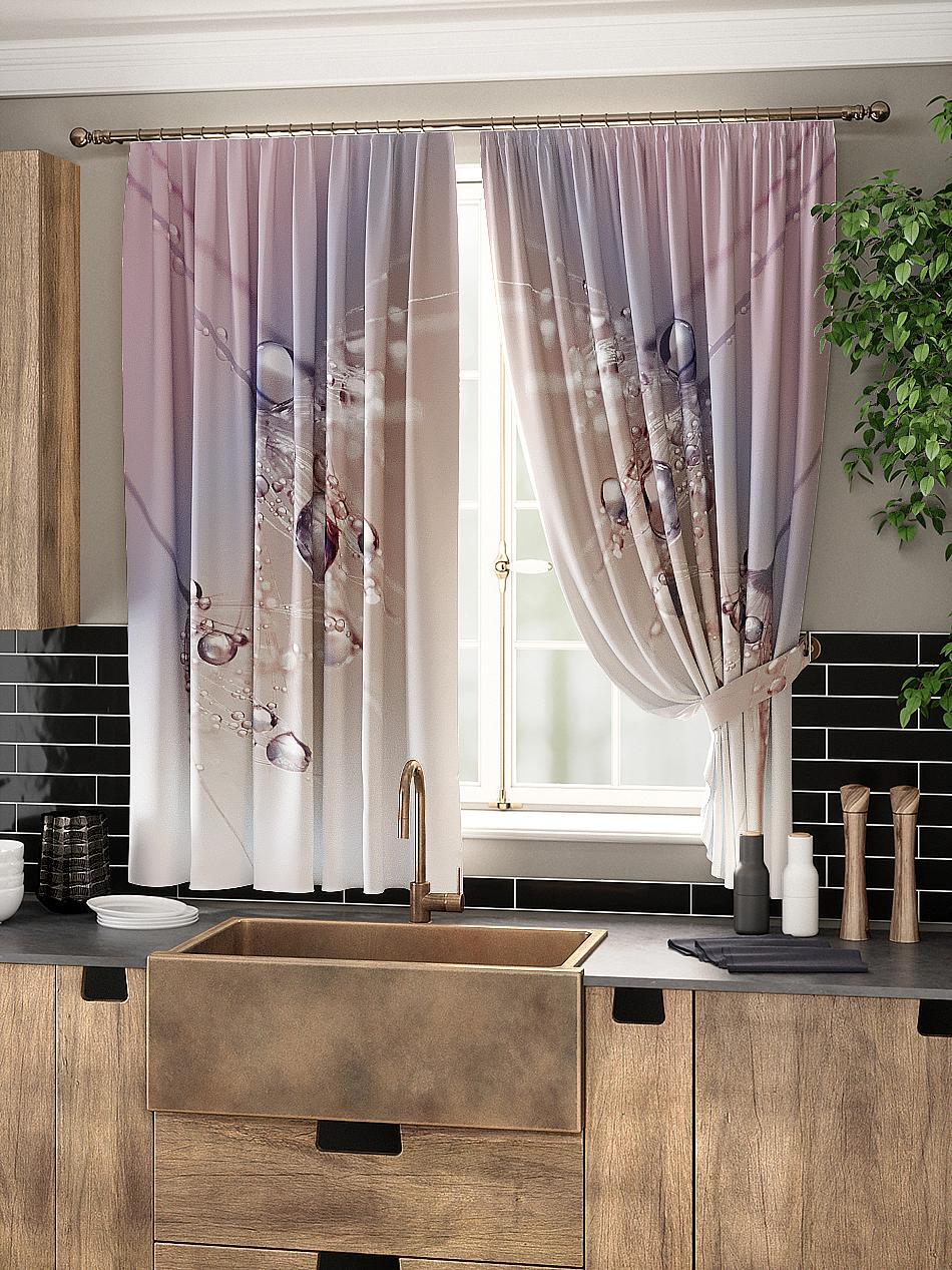 

Комплекты штор AT HOME Агронси высота 180 см, ширина 150 см, Бежевый, 961104