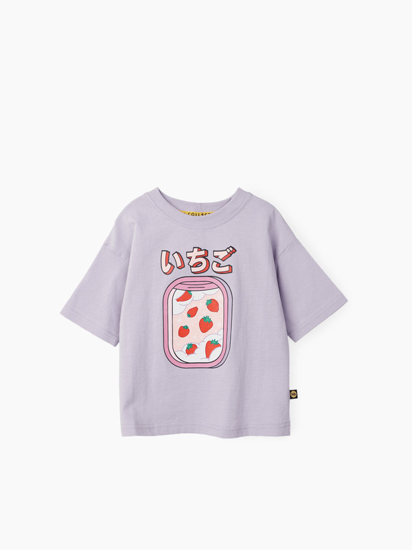 

Футболка детская Happy Baby 88501 цв. фиолетовый р. 116, 88501