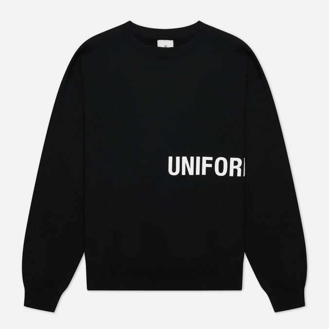 

Свитшот мужской Uniform experiment UE-212005-A черный S, UE-212005-A