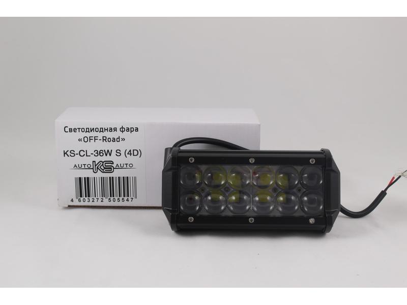 Фары дневного света KS-AUTO KS-CL-36WS(4D) 