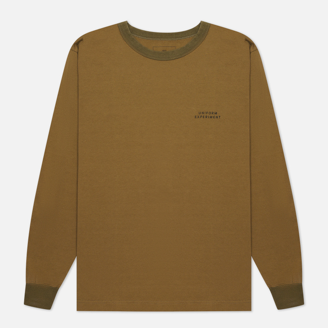 

Лонгслив мужской Uniform experiment UE-212044-KHAKI зеленый L, UE-212044-KHAKI