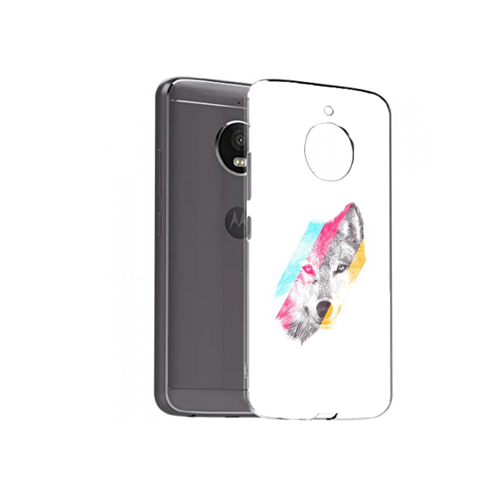 

Чехол MyPads Tocco для Motorola Moto E4 Plus волк градиент (PT100001.341.268), Прозрачный, Tocco