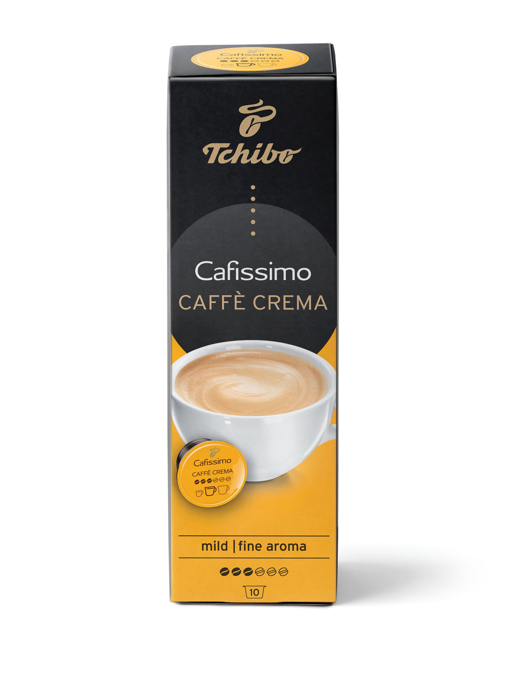 Кофе в капсулах Tchibo Caffe Crema Mild 10 шук