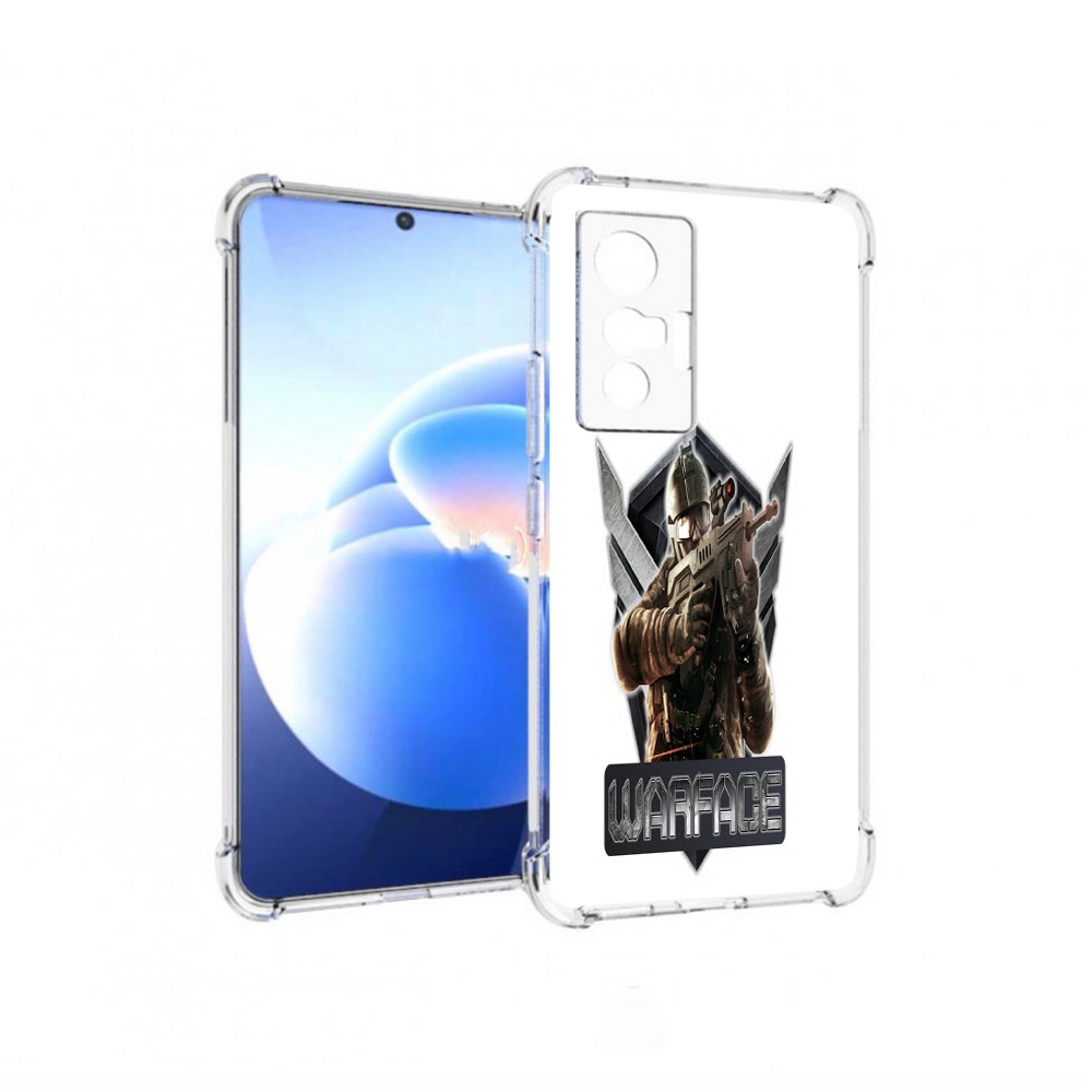 

Чехол MyPads Tocco для Vivo X70 игра про войну, Прозрачный, Tocco
