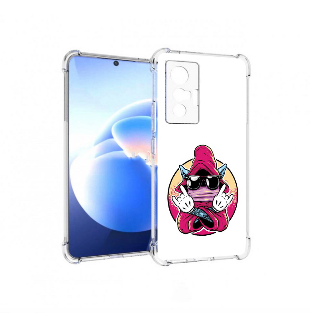 

Чехол MyPads Tocco для Vivo X70 йоу, Прозрачный, Tocco