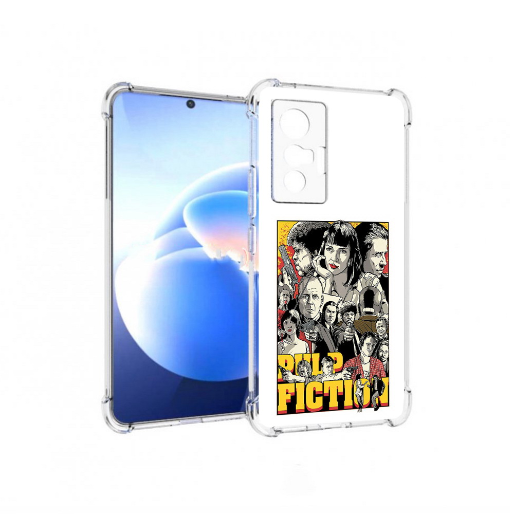 

Чехол MyPads Tocco для Vivo X70 комикс картинка, Прозрачный, Tocco