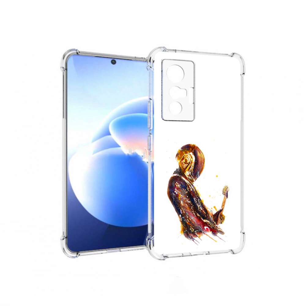 

Чехол MyPads Tocco для Vivo X70 космо-музыкант, Прозрачный, Tocco