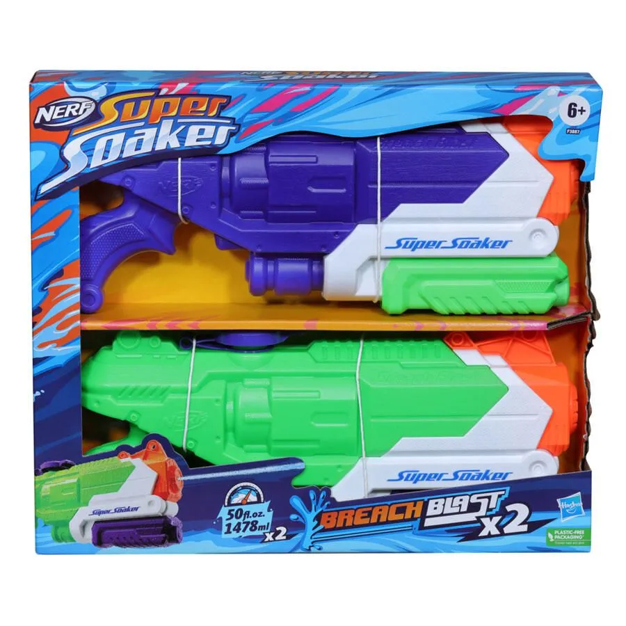 Игрушечное водяной оружие NERF Hasbro 2 Бластера F3887