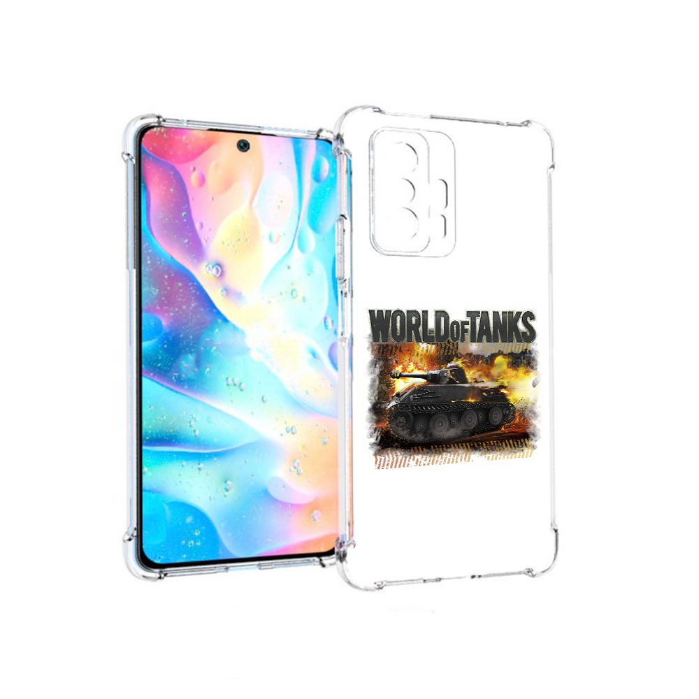 

Чехол MyPads Tocco для Xiaomi 11T Pro Мир танков-2 (PT163474.285.118), Прозрачный, Tocco