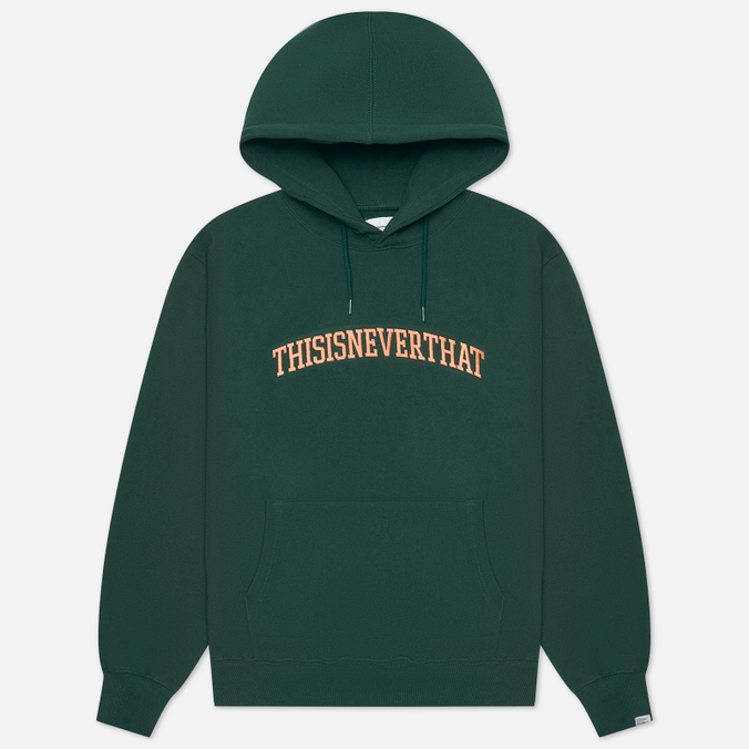 

Худи мужское thisisneverthat TN213TSWHO12FRST зеленое S, TN213TSWHO12FRST