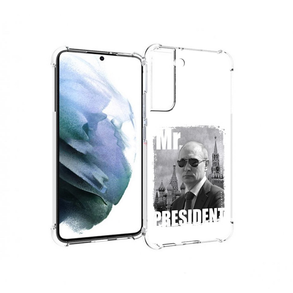 

Чехол MyPads Tocco для Samsung Galaxy S22 Plus Путин (PT226933.535.141), Прозрачный, Tocco