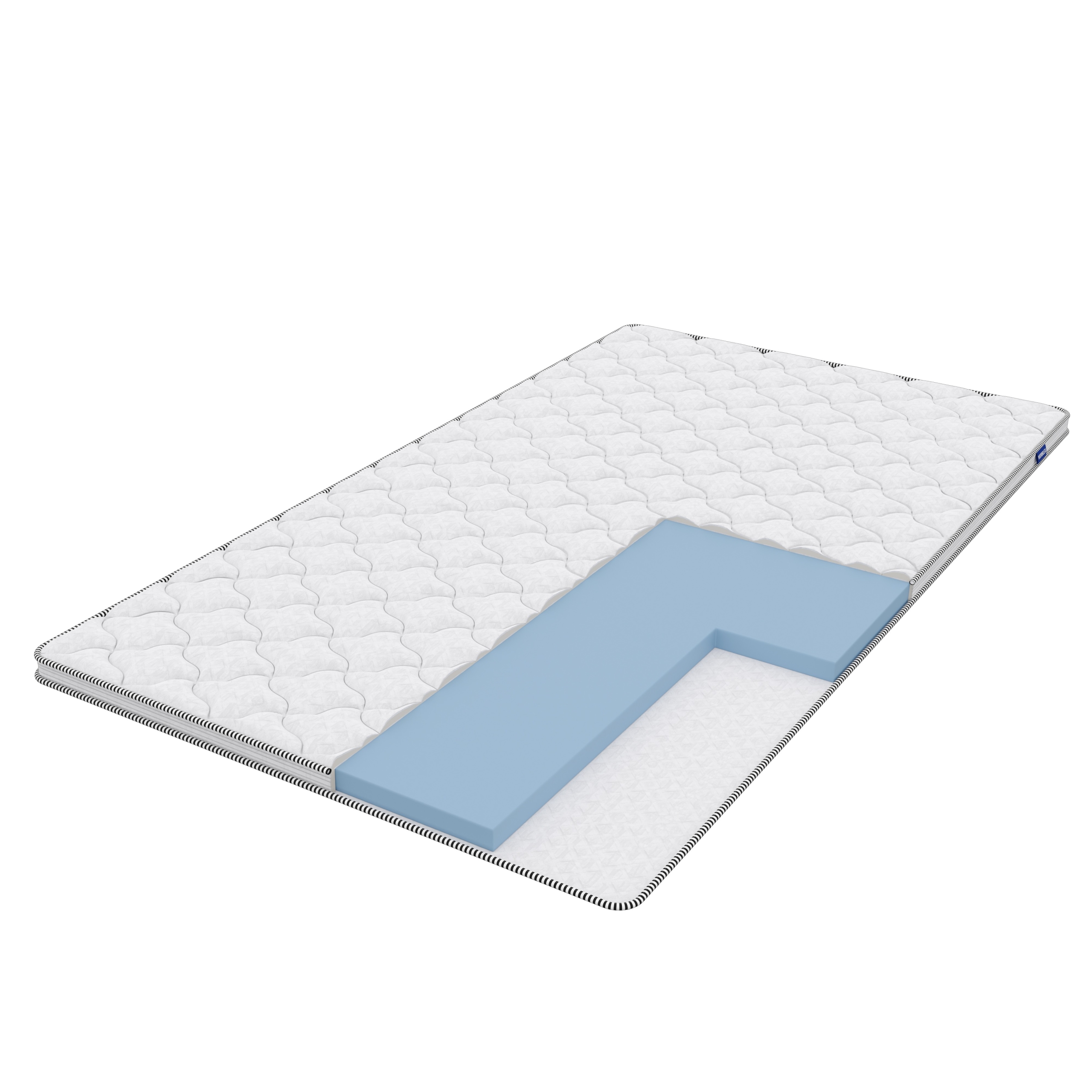 

Матрас Vitaflex Lounge Foam 3 180х180, Белый, Foam 3