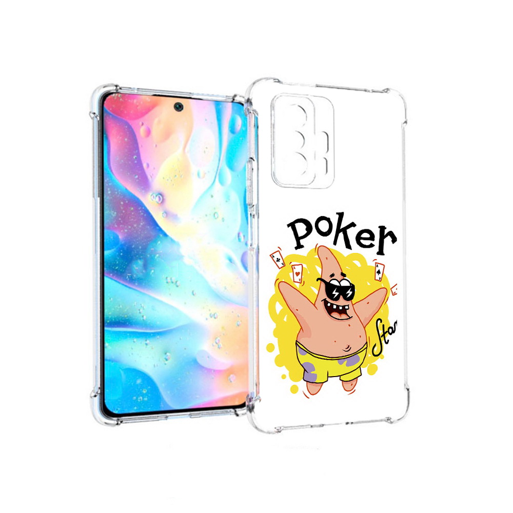 

Чехол MyPads Tocco для Xiaomi 11T Pro Патрик (PT163474.285.133), Прозрачный, Tocco