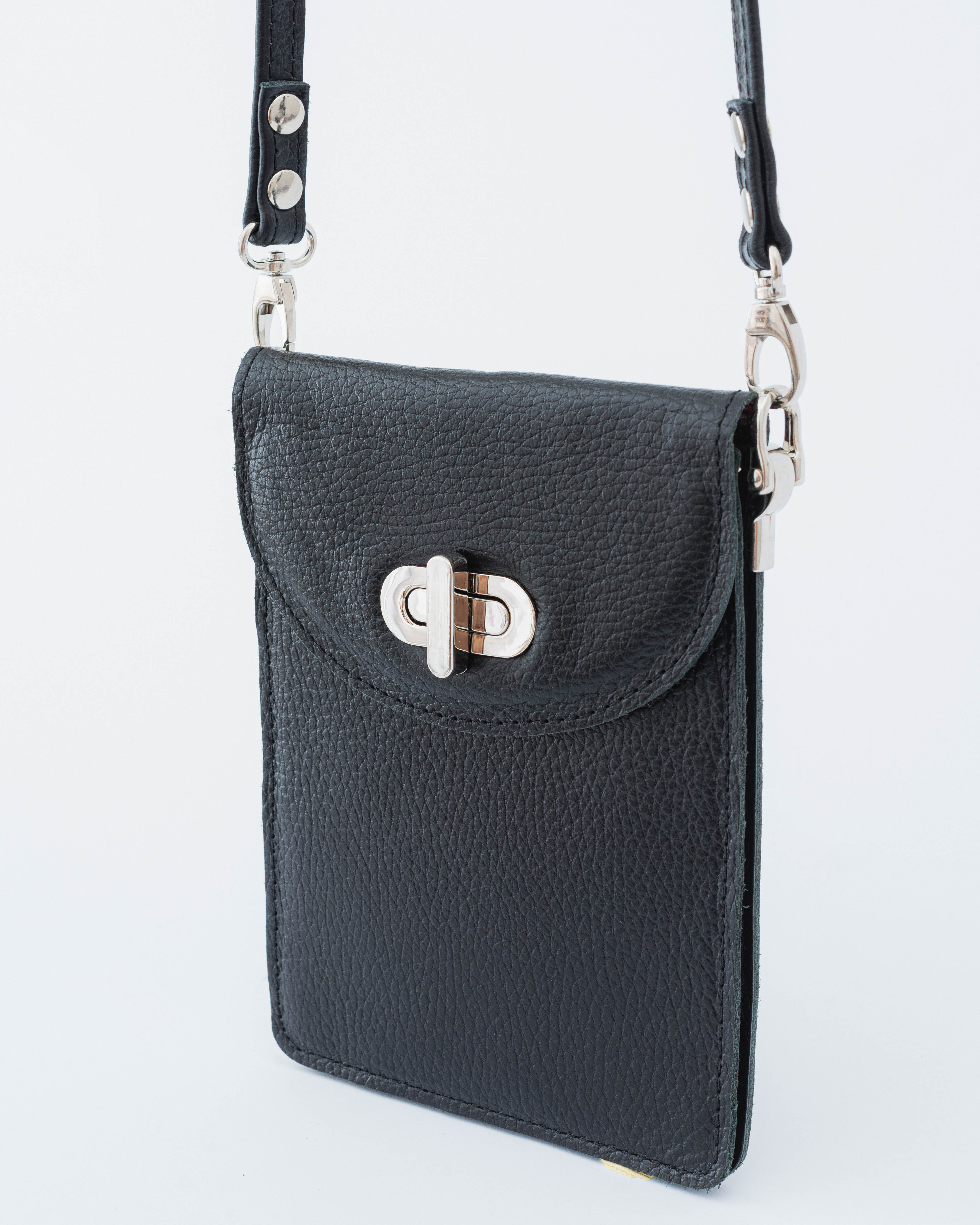Сумка женская Leather Collection LC-KLG-621С, черный
