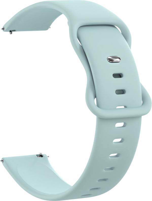 

Ремешок силиконовый GSMIN Net 22 для Amazfit Stratos 3 (Бирюзовый)