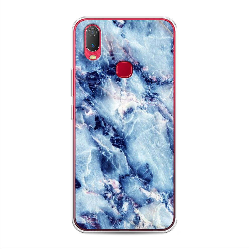 

Чехол для Vivo Y11 "Мрамор с синими прожилками", Синий, 261650-3