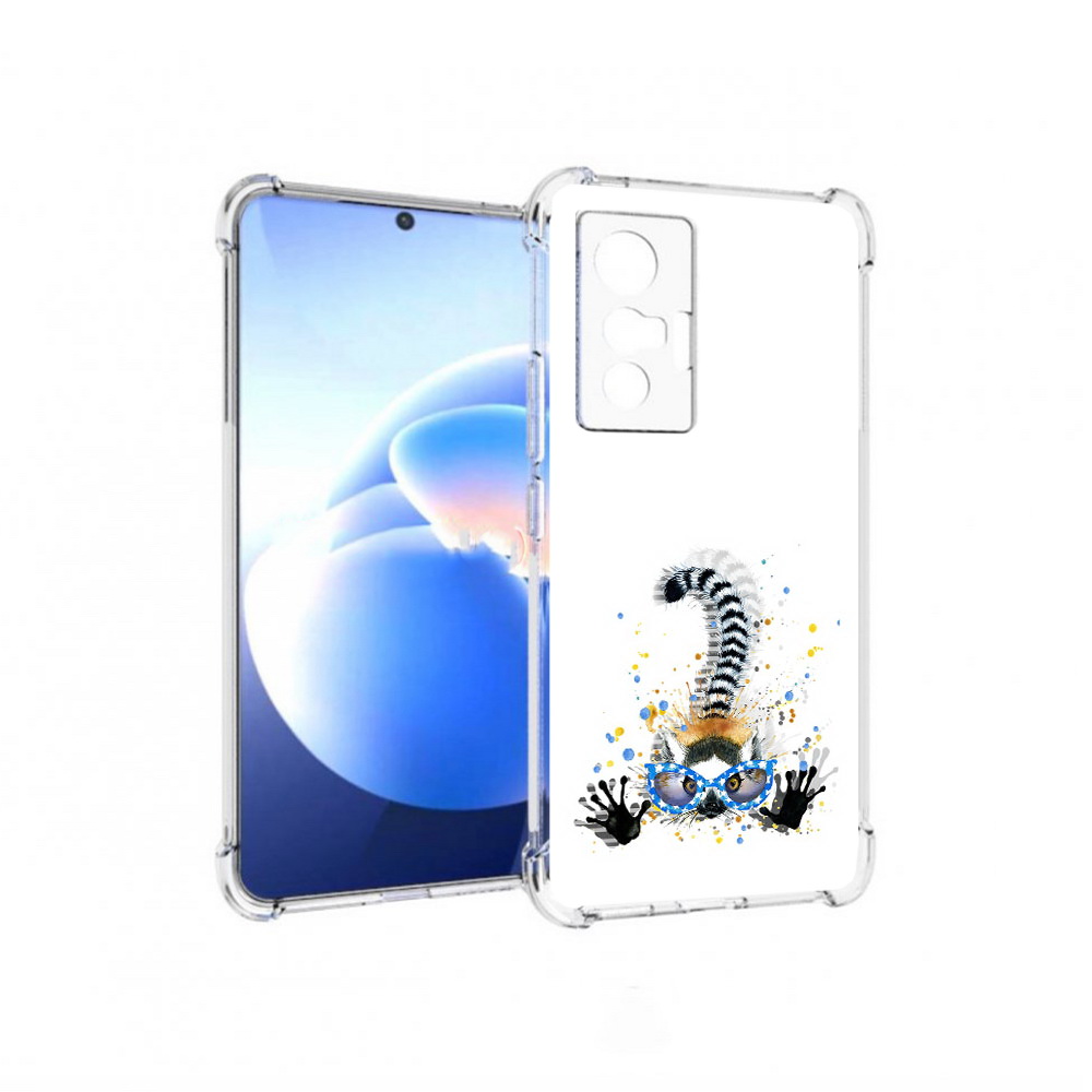 

Чехол MyPads Tocco для Vivo X70 лямур, Прозрачный, Tocco