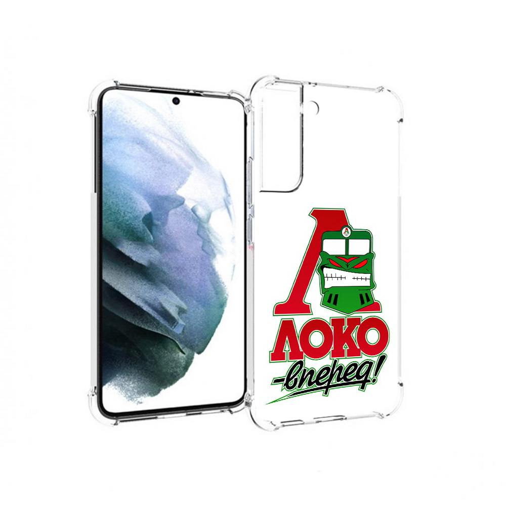 

Чехол MyPads Tocco для Samsung Galaxy S22 Plus ФК локо вперед (PT226933.535.181), Прозрачный, Tocco