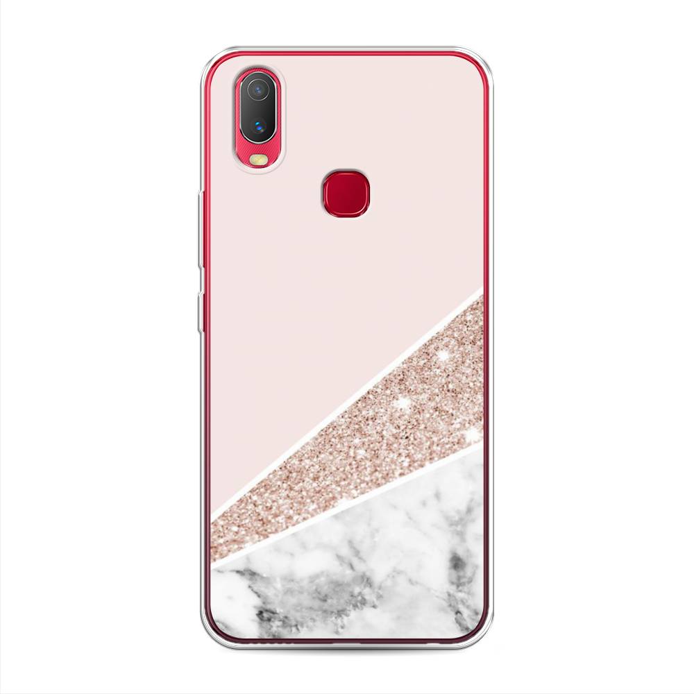 

Чехол для Vivo Y11 "Блестящий розовый мрамор", 261650-3