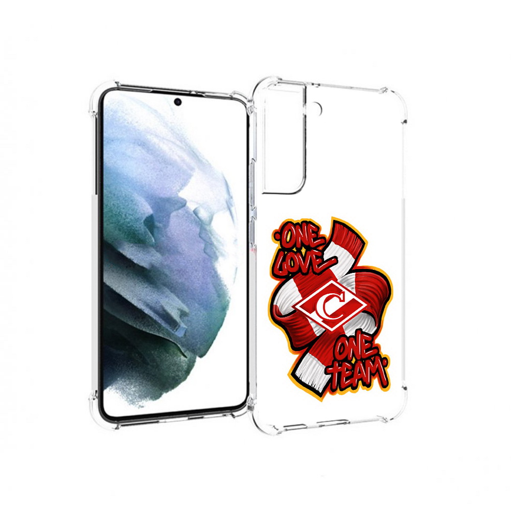 

Чехол MyPads Tocco для Samsung Galaxy S22 Plus ФК спарак 1 любовь (PT226933.535.184), Прозрачный, Tocco