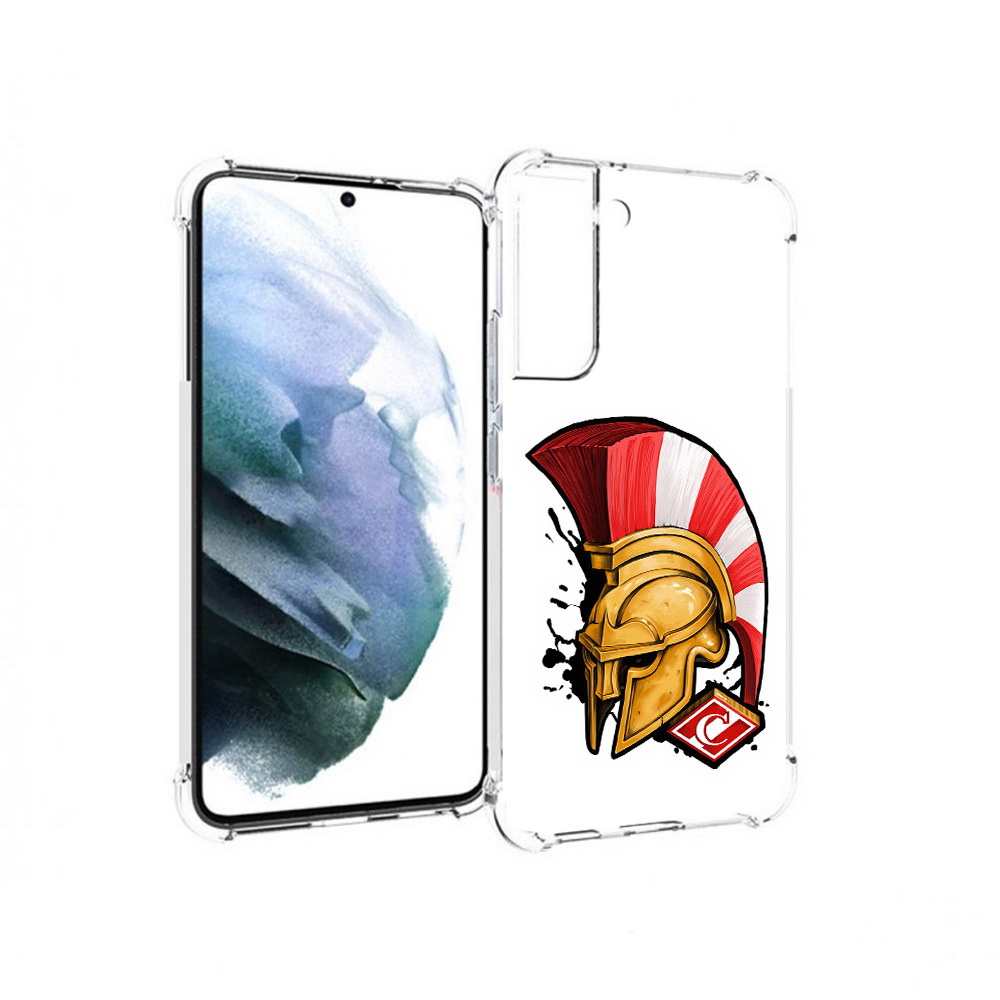

Чехол MyPads Tocco для Samsung Galaxy S22 Plus ФК спартак шлем (PT226933.535.185), Прозрачный, Tocco