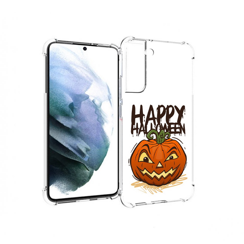 

Чехол MyPads Tocco для Samsung Galaxy S22 Plus Хэллоуин счастливый (PT226933.535.195), Прозрачный, Tocco