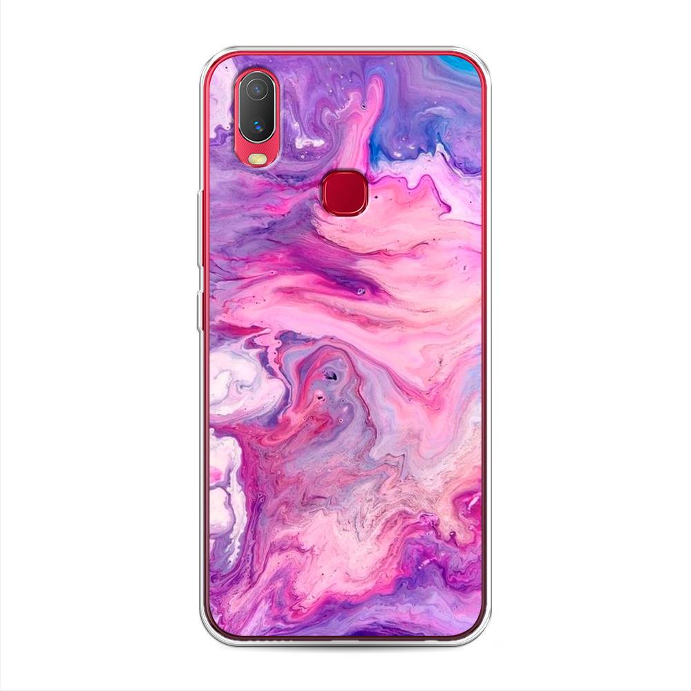 

Чехол для Vivo Y11 "Нежно-розовая абстракция", Розовый, 261650-3
