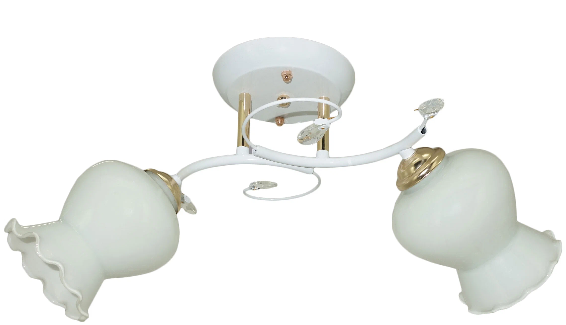 

Светильник РС20556 WT+FG/2C, РС20556 WT+FG/2C