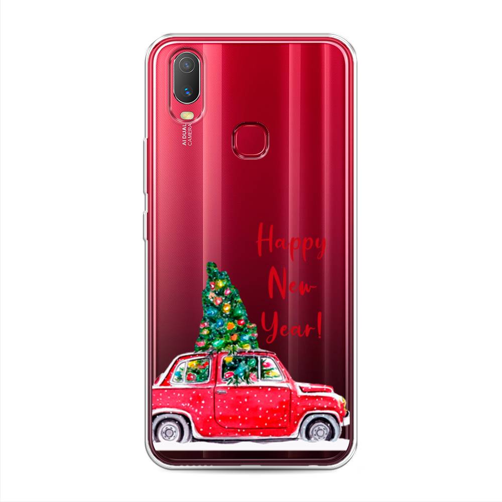 

Чехол для Vivo Y11 "Happy New Year", Красный;зеленый, 261650-5