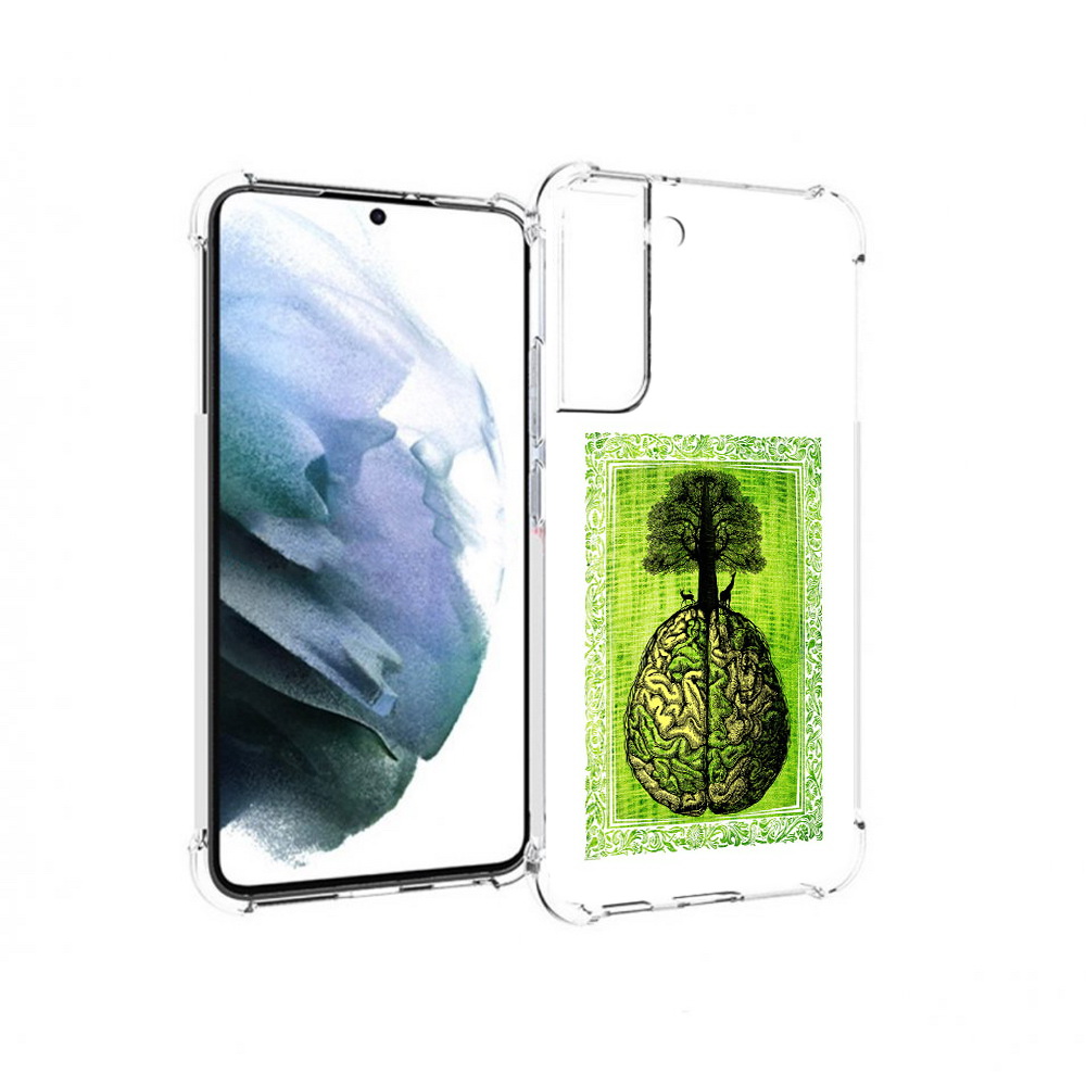 

Чехол MyPads Tocco для Samsung Galaxy S22 Plus абстракция здоровый мозг (PT226933.535.211), Прозрачный, Tocco