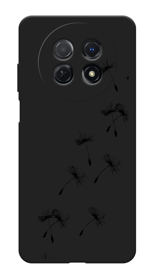 

Чехол Awog на Huawei Nova Y91 "Летящие одуванчики", Черный, 6121652-1